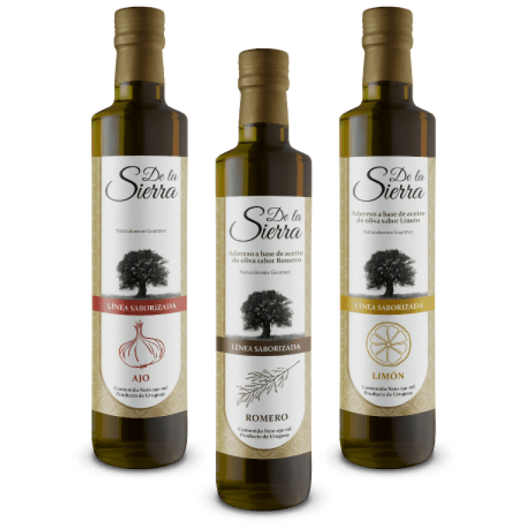 Saborizados De La Sierra Aceite de oliva virgen extra.