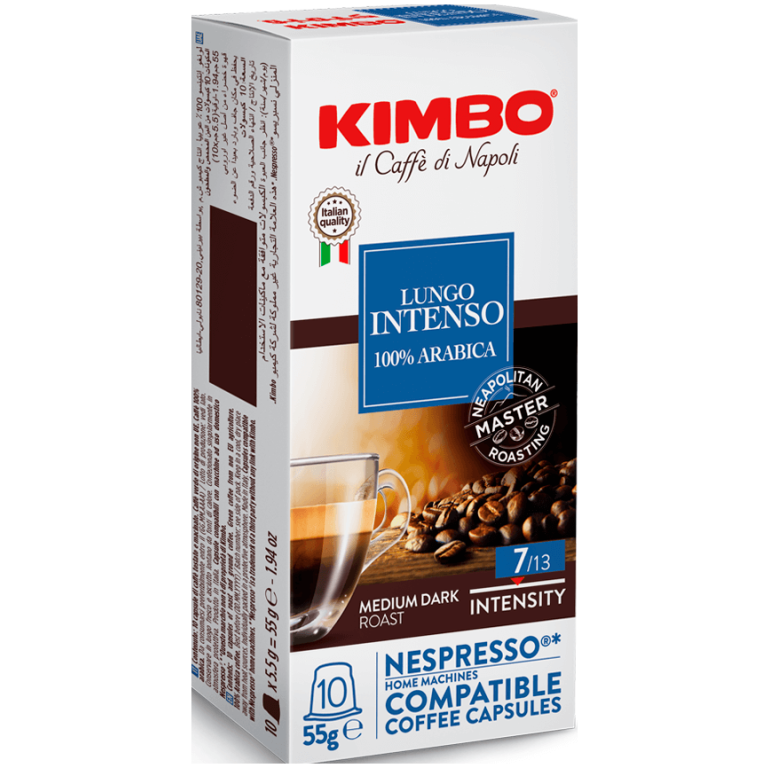 Lungo Intenso 100% Arábica Cápsulas compatibles con Nespresso®*